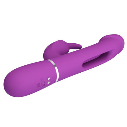 PRETTYLOVE - KAMPAS VIBRATOR WITH LICKING LILAC