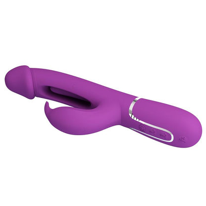 PRETTYLOVE - KAMPAS VIBRATOR WITH LICKING LILAC