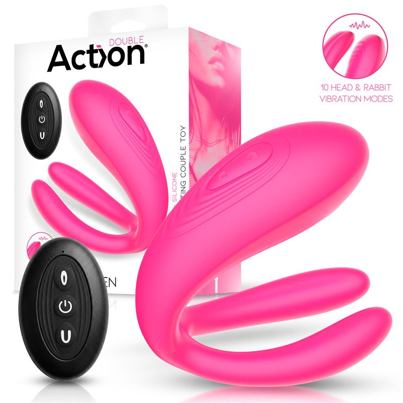 ACTION - KAREN VIBRATING COUPLE TOY ADJUSTABLE