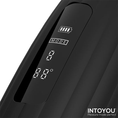 INTOYOU - KARTER ADVANCED MASTURBATOR WITH VIBRATION, HEAT AND DIGITAL SCREEN