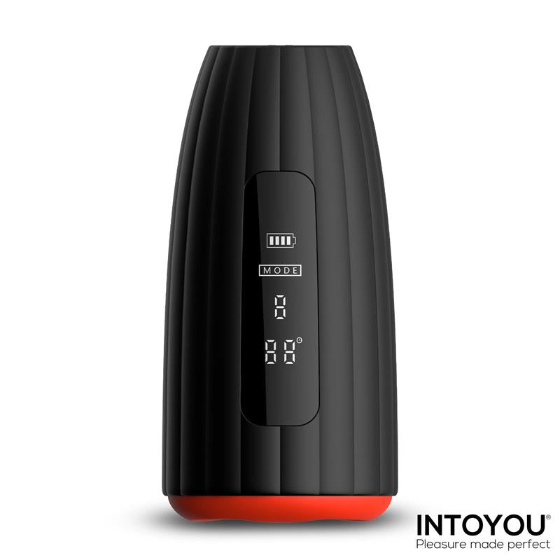 INTOYOU - KARTER ADVANCED MASTURBATOR WITH VIBRATION, HEAT AND DIGITAL SCREEN