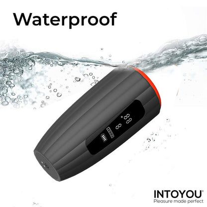 INTOYOU - KARTER ADVANCED MASTURBATOR WITH VIBRATION, HEAT AND DIGITAL SCREEN