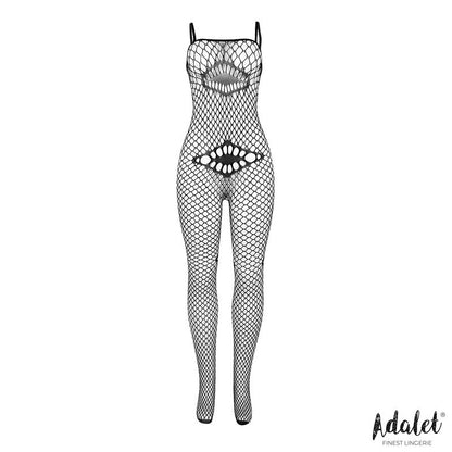 ADALET LINGERIE - KATIA FISHNET BODYSTOCKING WITH GEOMETRIC PATTERNS