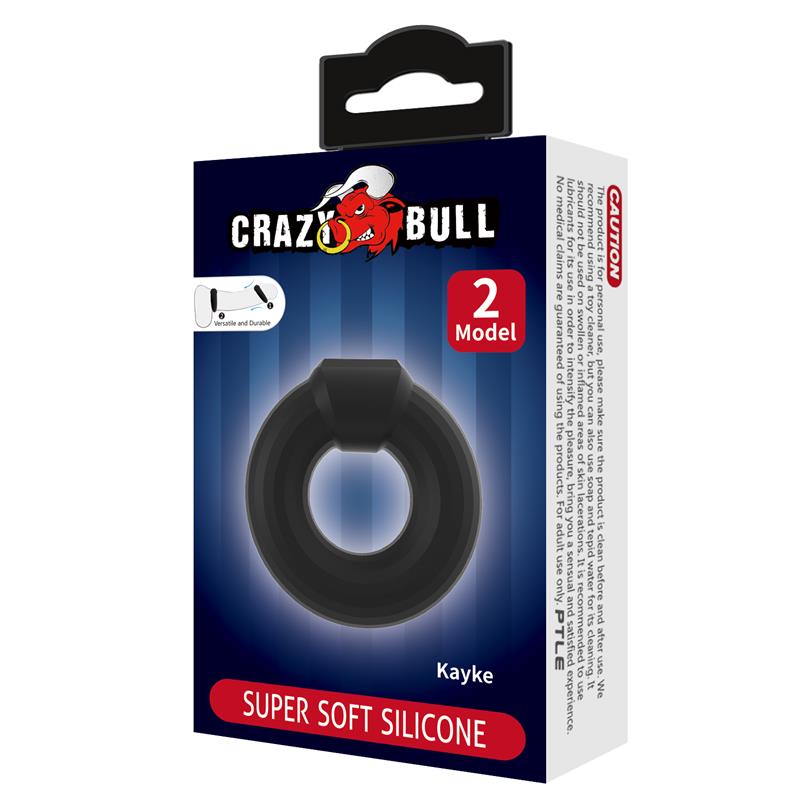 CRAZY BULL - KAYKE COCK RING SILICONE MOD 2