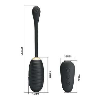 PRETTYLOVE - KEGEL BALL WITH REMOTE CONTROL ROYAL PLEASURE