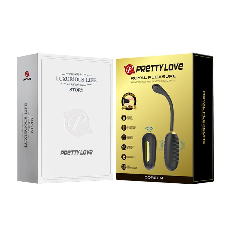 PRETTYLOVE - KEGEL BALL WITH REMOTE CONTROL ROYAL PLEASURE
