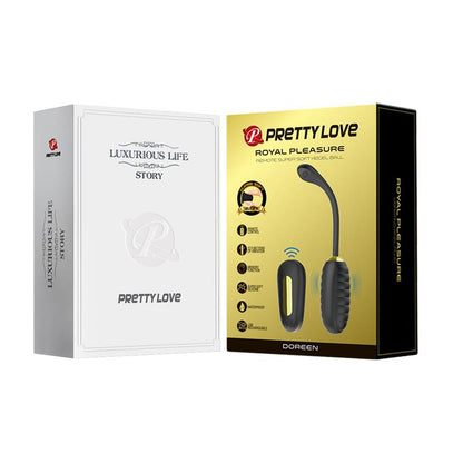 PRETTYLOVE - KEGEL BALL WITH REMOTE CONTROL ROYAL PLEASURE