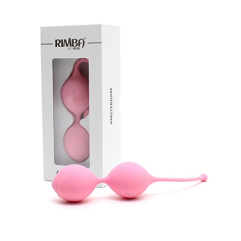 RIMBA TOYS - KEGEL BALLS 35 MM AMSTERDAM LIGHT PINK