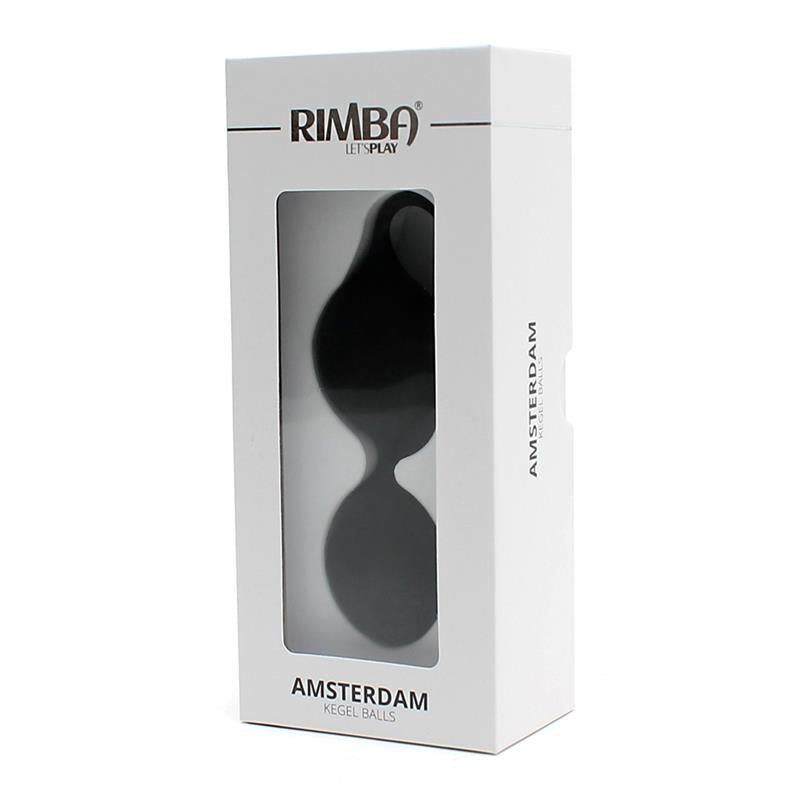 RIMBA TOYS - KEGEL BALLS AMSTERDAM 35 MM BLACK
