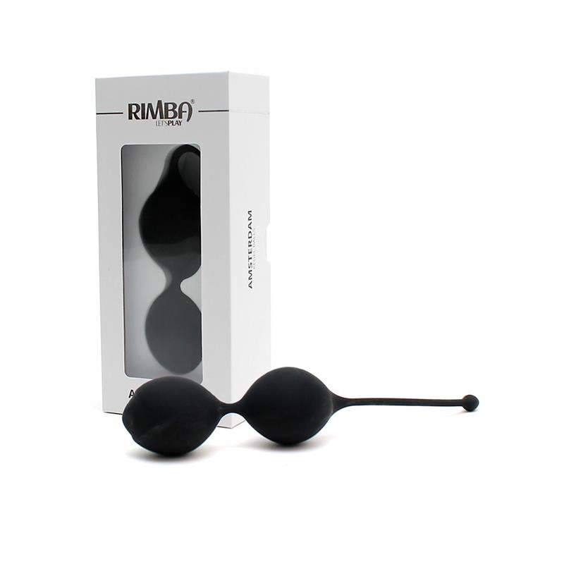RIMBA TOYS - KEGEL BALLS AMSTERDAM 35 MM BLACK