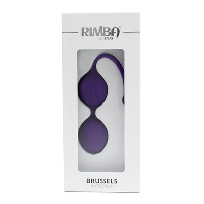 RIMBA TOYS - KEGEL BALLS BRUSSELS PURPLE