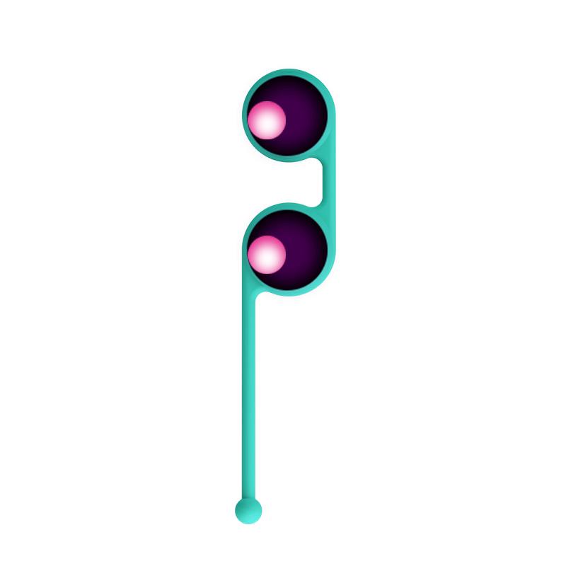 PRETTYLOVE - KEGEL BALLS TIGHTEN UP III BLUE