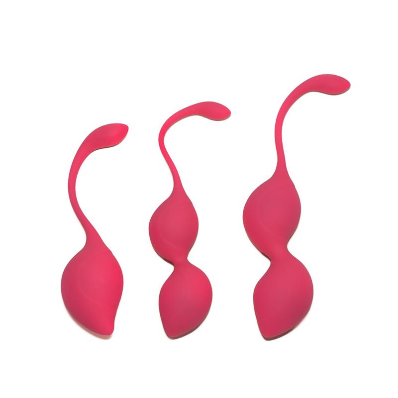 RIMBA TOYS - KEGEL BALLS TRAINING SET GENEVA PINK
