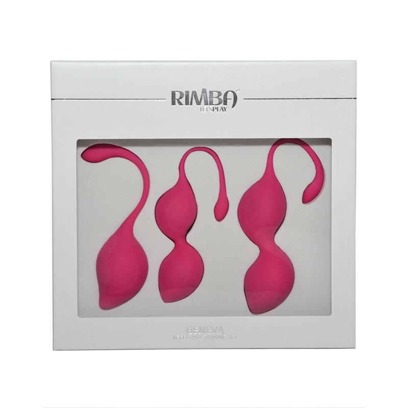 RIMBA TOYS - KEGEL BALLS TRAINING SET GENEVA PINK