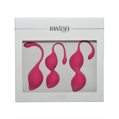 RIMBA TOYS - KEGEL BALLS TRAINING SET GENEVA PINK