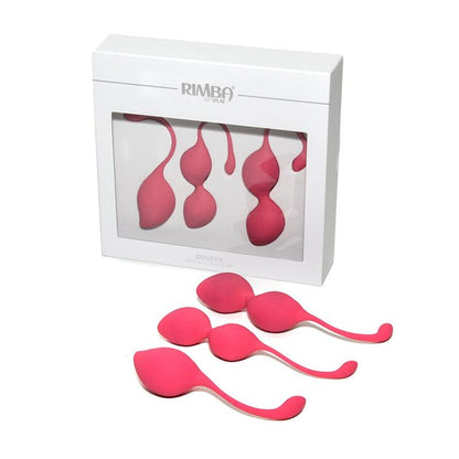 RIMBA TOYS - KEGEL BALLS TRAINING SET GENEVA PINK