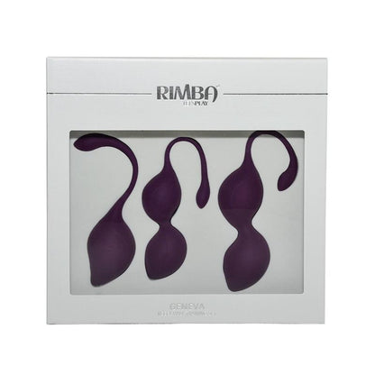 RIMBA TOYS - KEGEL BALLS TRAINING SET GENEVA PURPLE