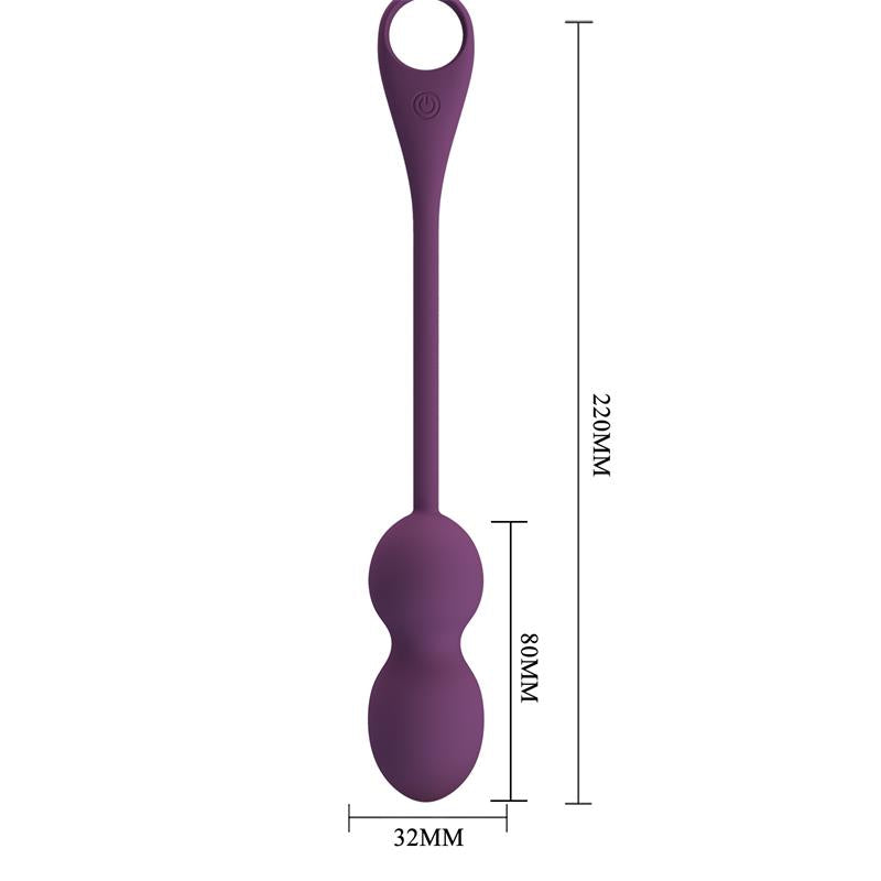 PRETTYLOVE - KEGEL BALLS WITH VIBRATION AND APP