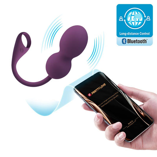 PRETTYLOVE - KEGEL BALLS WITH VIBRATION AND APP