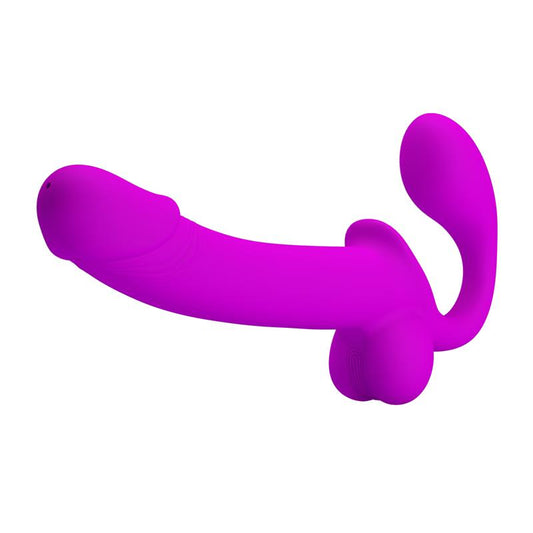 PRETTYLOVE - KELPIE STRAPLESS STRAP-ON WITH SQUIRT FUNCTION
