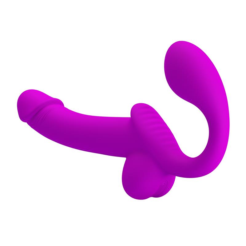 PRETTYLOVE - KELPIE STRAPLESS STRAP-ON WITH SQUIRT FUNCTION