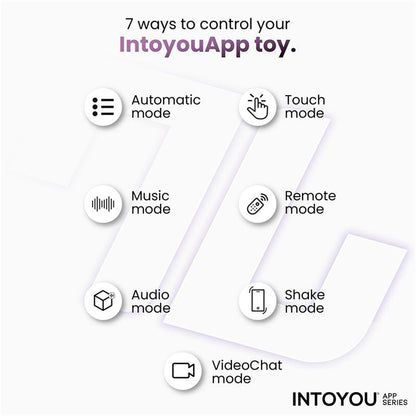 INTOYOU APP SERIES - KENNY PENIS RING WITH CLITORIS STIMULATOR AND APP