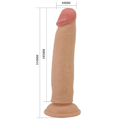 PRETTYLOVE - KEON DILDO WITH SLIDING SKIN-RETRACTIL 21 CM