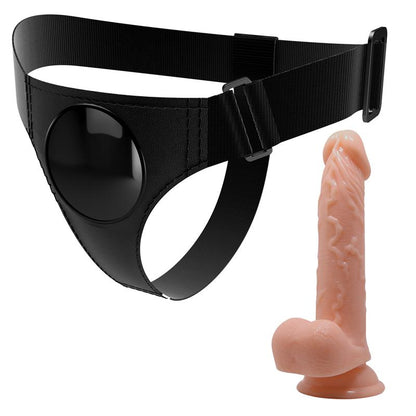 PRETTYLOVE - KEVIA HARNESS WITH DILDO 7,2
