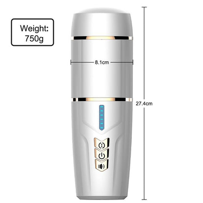 JUICY LAMOUR - KIMI MALE MASTURBATOR WITH TELESCOPING AND ROTATION FUNCTIONS