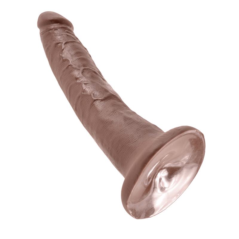 KING COCK - KING COCK 17,78 CM COCK - BROWN
