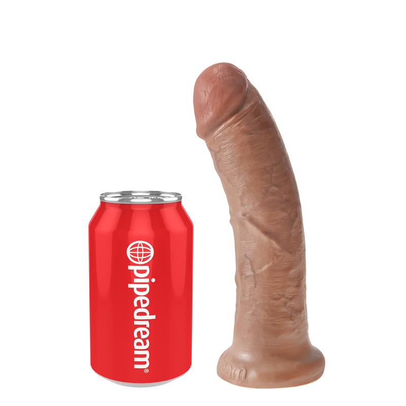 KING COCK - KING COCK 8 COCK - TAN