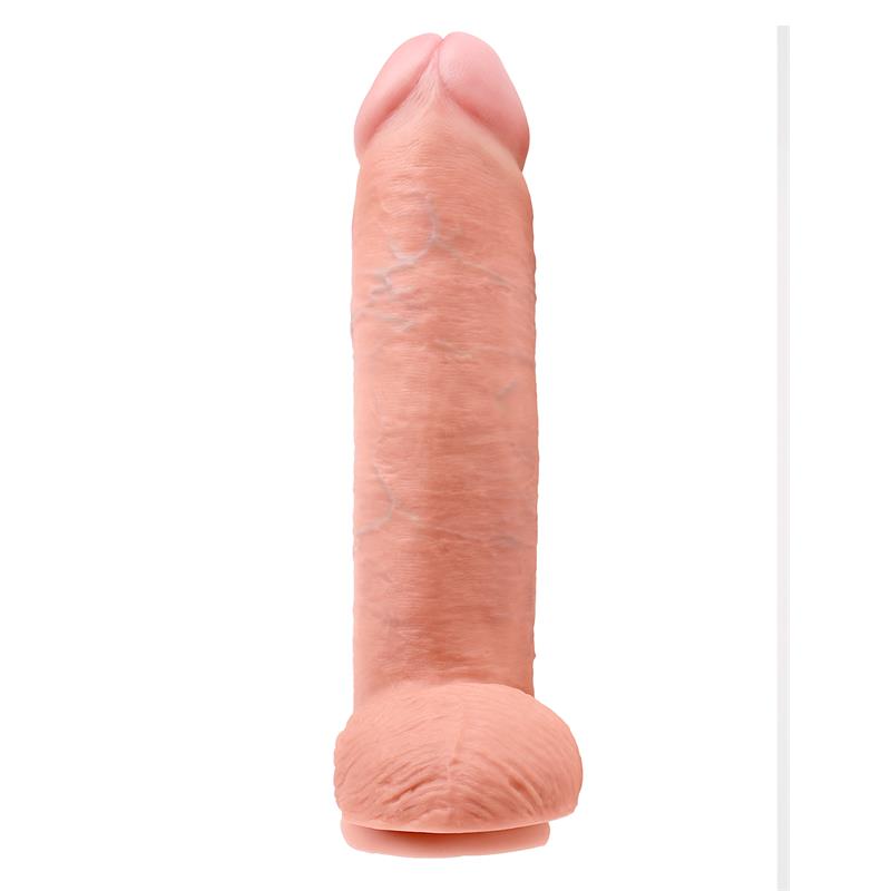 KING COCK - KING COCK COCK WITH BALLS 12 - FLESH