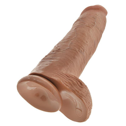 KING COCK - KING COCK COCK WITH BALLS 12 - TAN