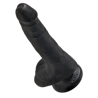 KING COCK - KING COCK COCK WITH BALLS 6 - BLACK
