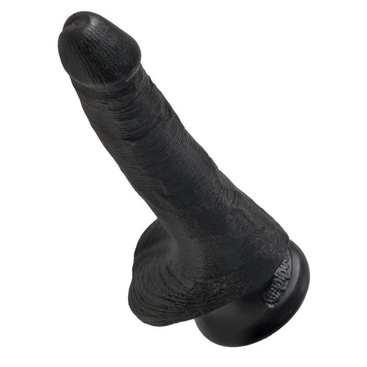 KING COCK - KING COCK COCK WITH BALLS 6 - BLACK