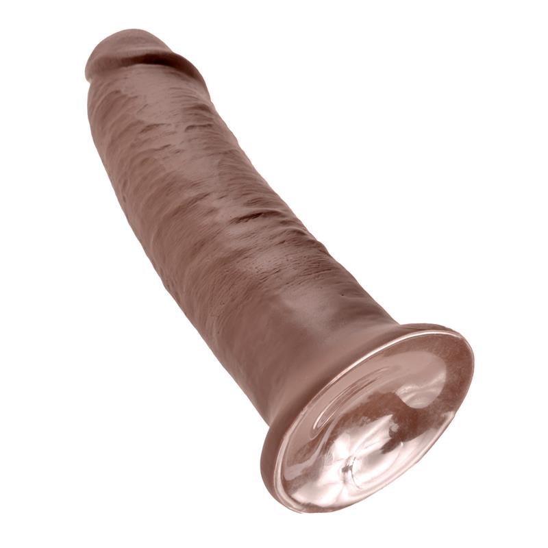 KING COCK - KING COCK DILDO 10 - BROWN