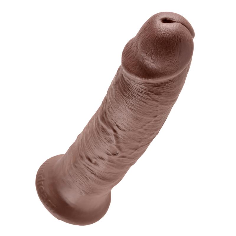 KING COCK - KING COCK DILDO 10 - BROWN