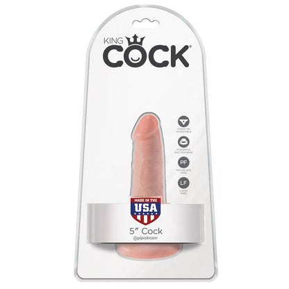 KING COCK - KING COCK DILDO 5 - FLESH