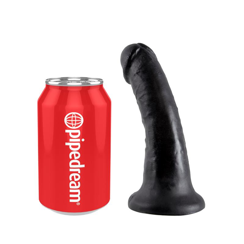 KING COCK - KING COCK DILDO 6 - BLACK