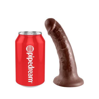 KING COCK - KING COCK DILDO 6 - BROWN