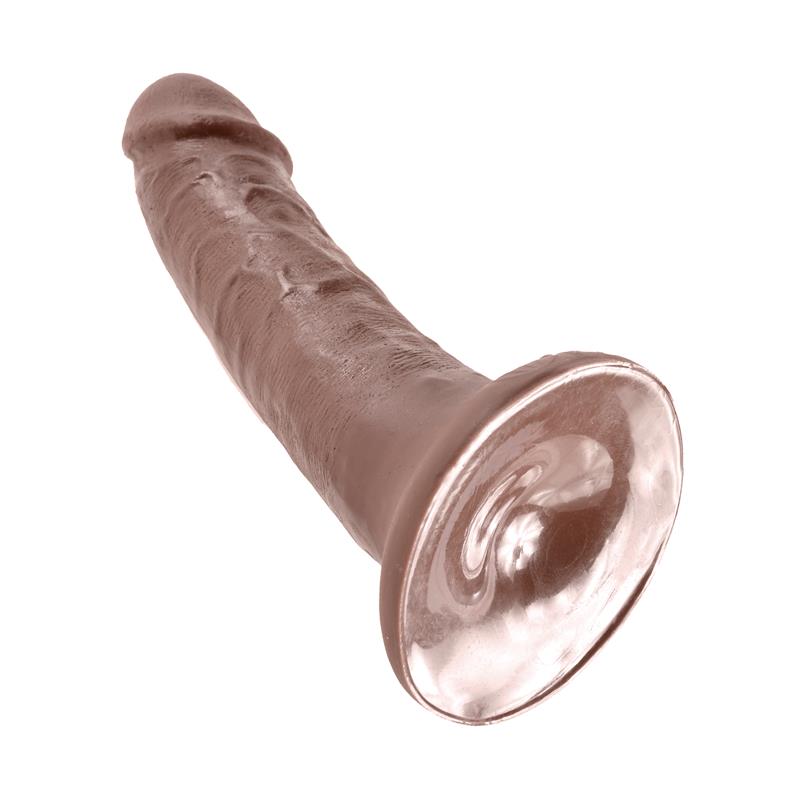 KING COCK - KING COCK DILDO 6 - BROWN