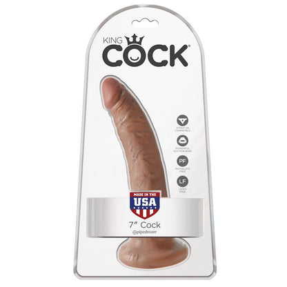 KING COCK - KING COCK DILDO 7 - TAN