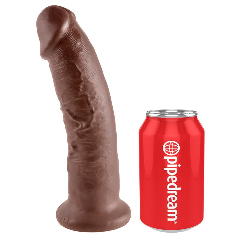 KING COCK - KING COCK DILDO 9 - BROWN