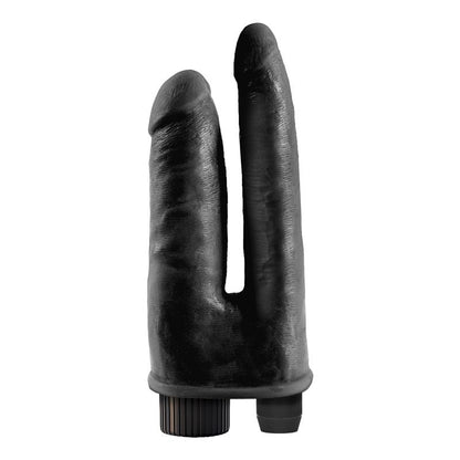 KING COCK - KING COCK DOUBLE VIBRATING DOUBLE PENETRATOR 8 - BLACK