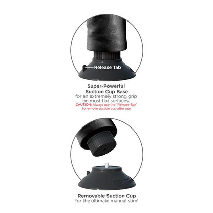 KING COCK - KING COCK DOUBLE VIBRATING DOUBLE PENETRATOR 8 - BLACK