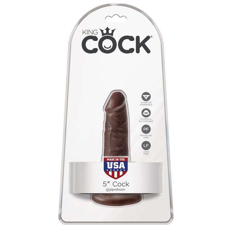 KING COCK - KING COCK PENIS 5 - BROWN