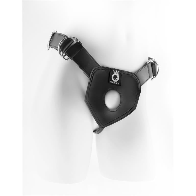 KING COCK - KING COCK  PLAY HARD HARNESS-BLACK