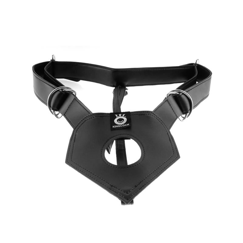 KING COCK - KING COCK  PLAY HARD HARNESS-BLACK