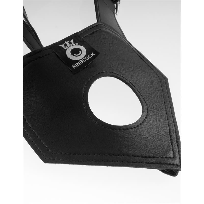 KING COCK - KING COCK  PLAY HARD HARNESS-BLACK