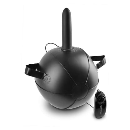 KING COCK - KING COCK VIBRATING MINI SEX BALL WITH 7 DILDO - BROWN